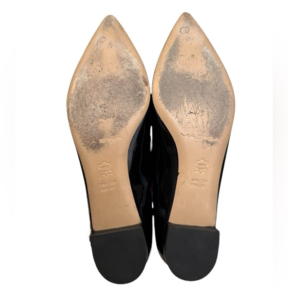 Via Spiga Black Patent Leather Flats - 7.5 - Picture 6 of 7